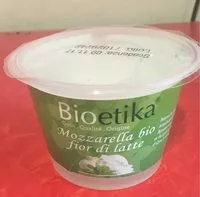 Mängden socker i Mozzarella bio fior di latte