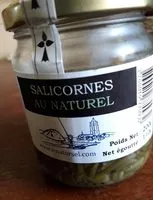 Mängden socker i Salicornes au naturel