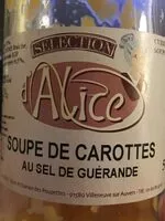 Mängden socker i Soupe de carottes