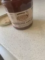 Mängden socker i Confiture de framboises