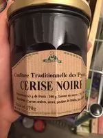 Mängden socker i Confiture Cerise noire