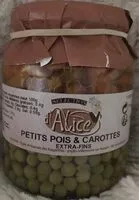 Mängden socker i Petits pois & carottes extra-fins