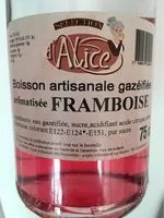 Mängden socker i Boisson artisanale gazéifiée arômatisée framboise