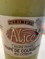 Mängden socker i Soupe de courgettes au cotron