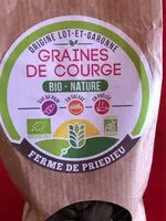 Mängden socker i Graines de courge