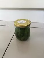 Mängden socker i Cornichons au vinaigre