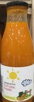 Mängden socker i Gaspacho tomate basilic