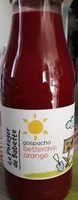 Mängden socker i Gaspacho betterave orange