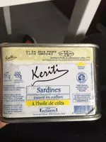 Mängden socker i Sardines pauvres en sodium à l'huile de colza