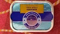 Mängden socker i Sardines à l'huile d'olive