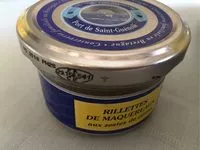 Mängden socker i Rillettes de maquereaux aux zestes de citron