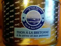 Mängden socker i Thon à La Bretonne 400 g
