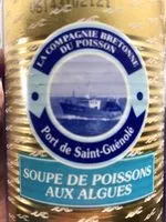 Mängden socker i Soupe poisson aux algues