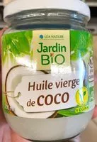 Mängden socker i Huile vierge de coco