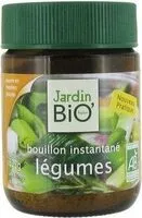 Mängden socker i Bouillon instantané légumes