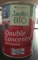 Mängden socker i Double concentré de tomates