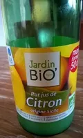 Mängden socker i Pur jus de citron origine Sicile Bio