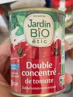 Mängden socker i Double concentré de tomate