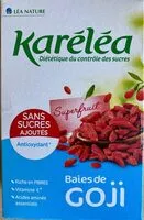 Mängden socker i Baies de goji