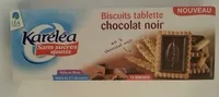 Mängden socker i Biscuits tablette chocolat noir
