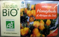 Mängden socker i Infusion Honeybush d'Afrique du Sud Jardin Bio
