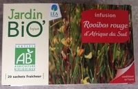 Mängden socker i Infusion Rooibos rouge d'Afrique du Sud
