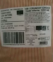 Mängden socker i Crunchy choco
