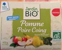 Mängden socker i Pomme poire coing