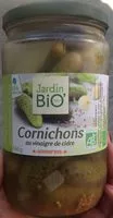 Mängden socker i Cornichons au vinaigre de cidre