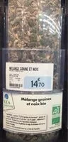 Mängden socker i Melange graines et noix