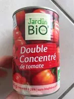Mängden socker i Double concentré de tomate