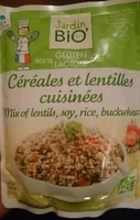 Mängden socker i Céréales et lentilles