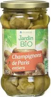 Mängden socker i Champignon de Paris entiers