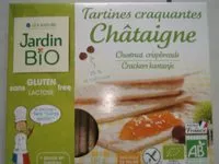 Mängden socker i Chestnut crispbreads