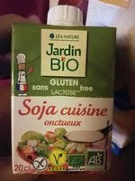 Mängden socker i Jardin Bio - Soja cuisine onctueux