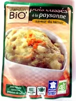 Mängden socker i Pois cassés à la paysanne Bio - 300 g - Jardin Bio