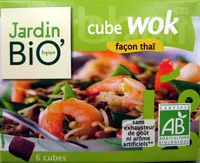 Mängden socker i Bouillon cube wok façon thaï
