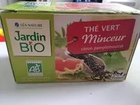 Mängden socker i Thé vert minceur bio