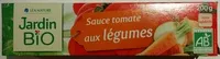 Mängden socker i Sauce tomate aux légumes bio
