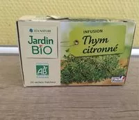 Mängden socker i Infusion Thym Citronné