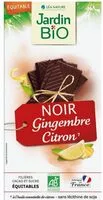 Mängden socker i Chocolat noir Gingembre citron