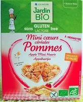 Mängden socker i Mini Coeurs Céréales Pommes