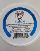 Mängden socker i Cancoillotte cumin