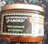 Mängden socker i Pâté normand au Calvados