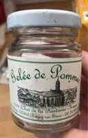 Mängden socker i Gelée de Pomme