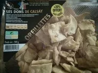 Mängden socker i Oreillettes