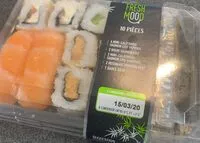 Mängden socker i Fresh Mood Sushi 10 pieces