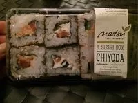 Mängden socker i Sushi Bix CHIYODA