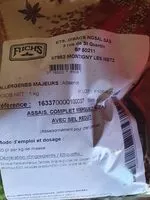 Mängden socker i Assaisonnement complet merguez royal