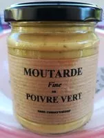 Mängden socker i Moutarde fine au poivre vert
